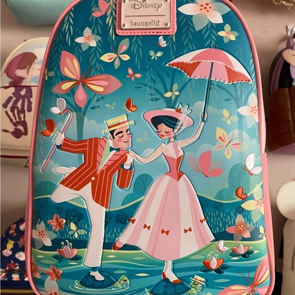 Loungefly Bags Brand New Loungefly Disney Mary Poppins Bert Mary